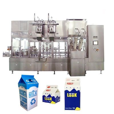 دستگاه پرکن شیر اتوماتیک کارخانه لبنیات 500 میلی لیتر UHT با بطری های پلی اتیلن