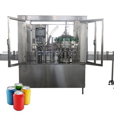 دستگاه پرکن نوشیدنی شیشه ای آبمیوه گیری 1500BPH فولاد ضد زنگ 304